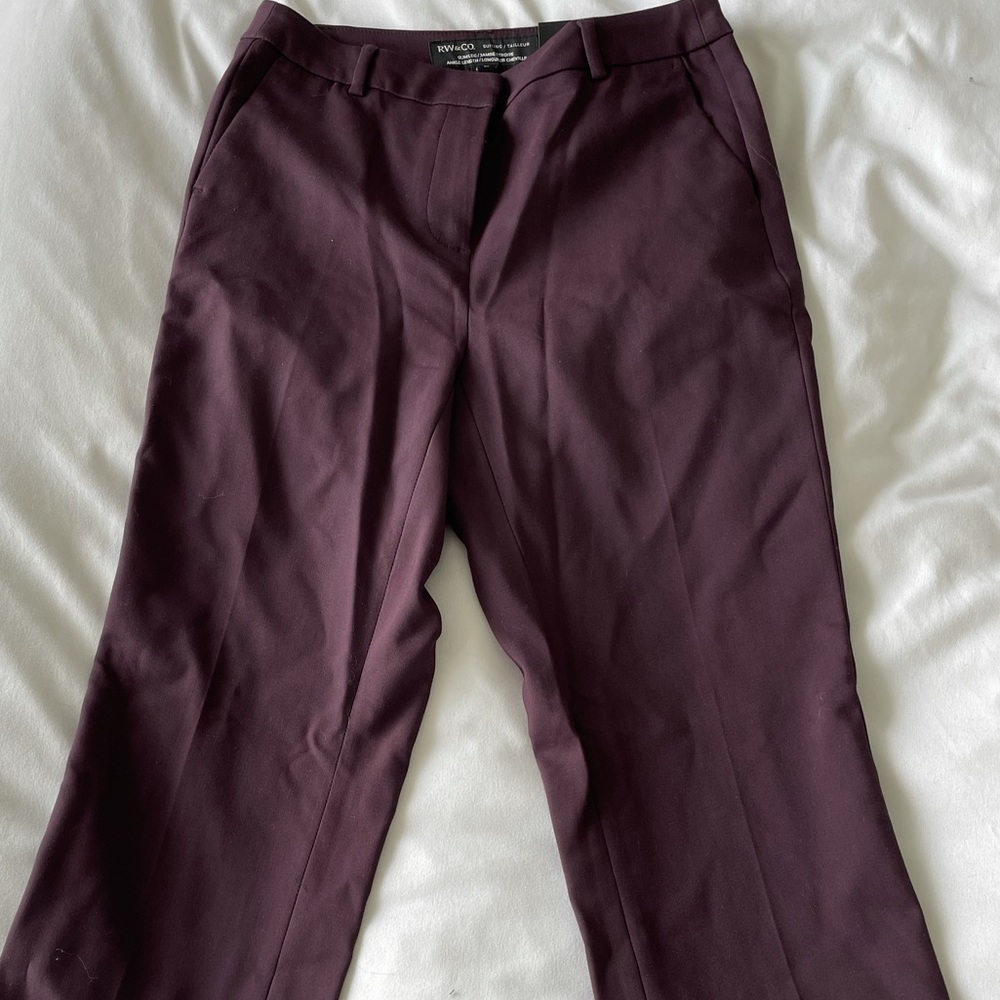 RW&CO ankle length slim pants
